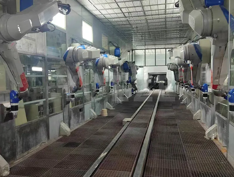 Automatizirana robotska kabina za prskanje