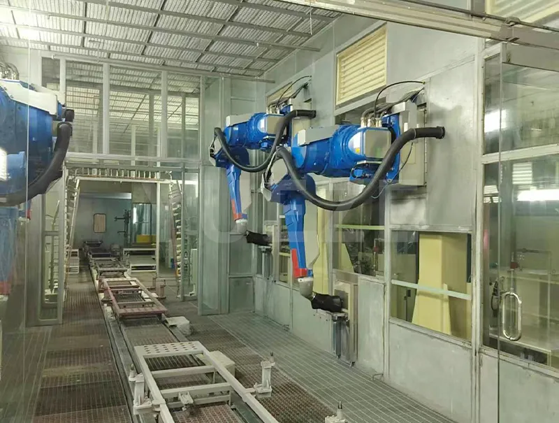 Precizna robotska kabina za prskanje