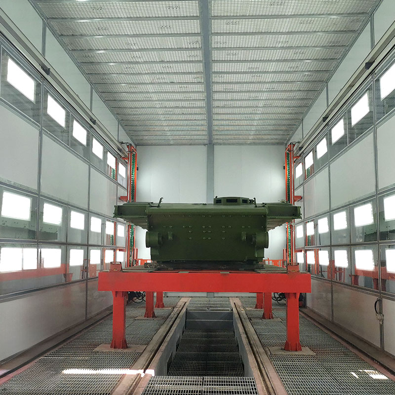Automatska robotska kabina za prskanje
