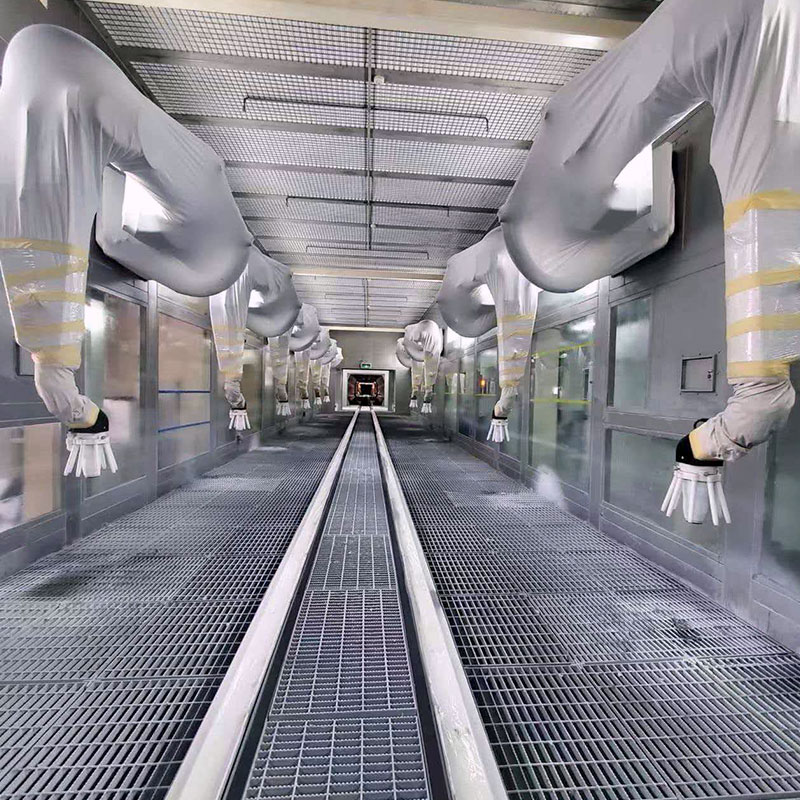 Automatska robotska kabina za prskanje