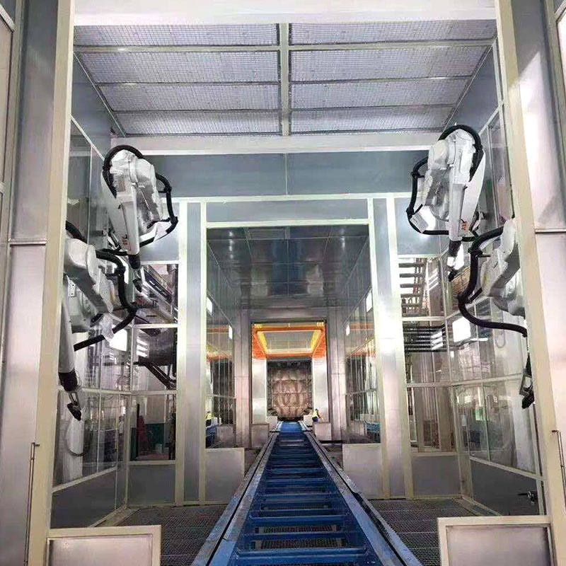 Automatska robotska kabina za prskanje