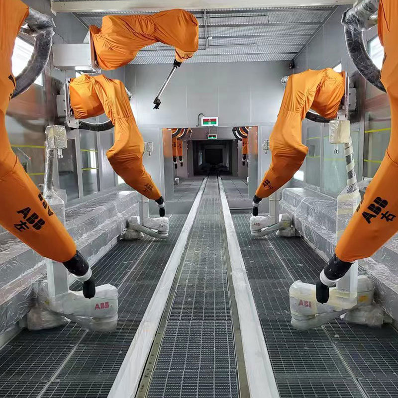 Automatska robotska kabina za prskanje